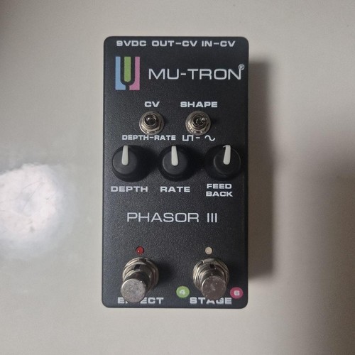 Tron phasor iii blk limited - mu-tron,